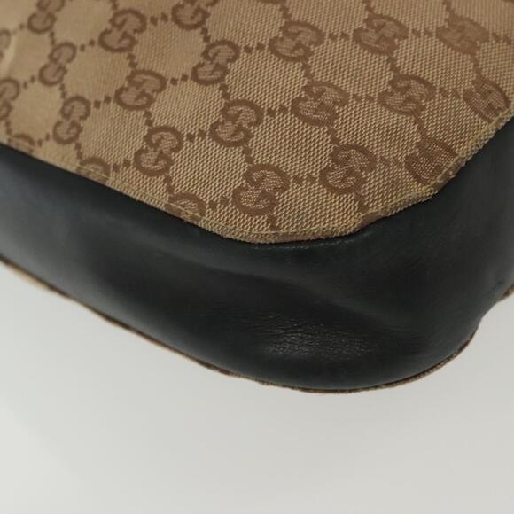 GUCCI GG Canvas Shoulder Bag Beige Gold 001 001 - Picture 12 of 16
